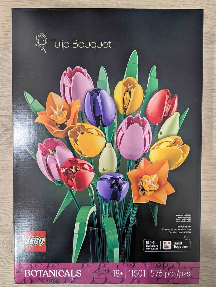 New LEGO 11501 Tulip Bouquet
