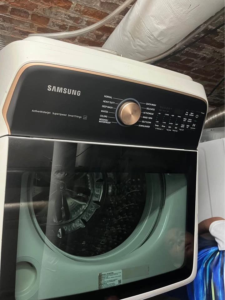Samsung Top Load Washer + GE Gas Dryer — Brooklyn 11235 - photo 5