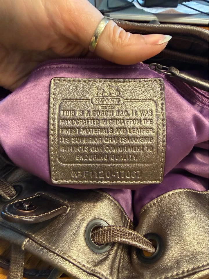 COACH MADISON DRAWSTRING BAG - photo 5