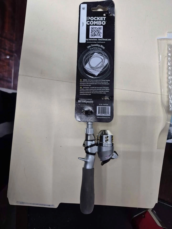 PROFISHIENCY POCKET COMBO travel fishing rod and reel combo - photo 3