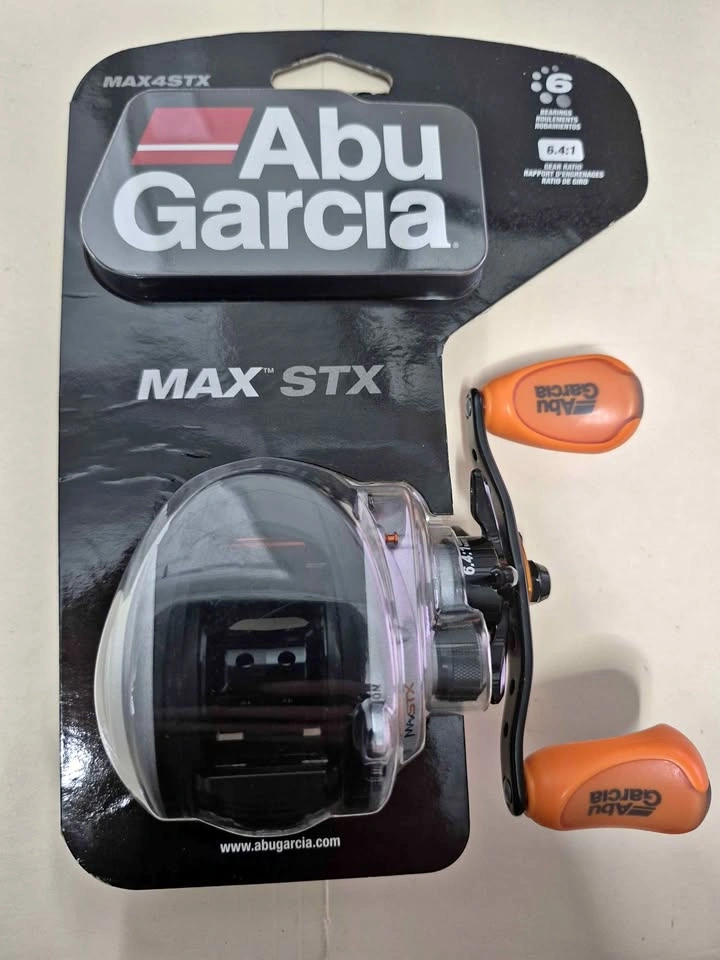 New ABU GARCIA MAX STX baitcaster fishing reel