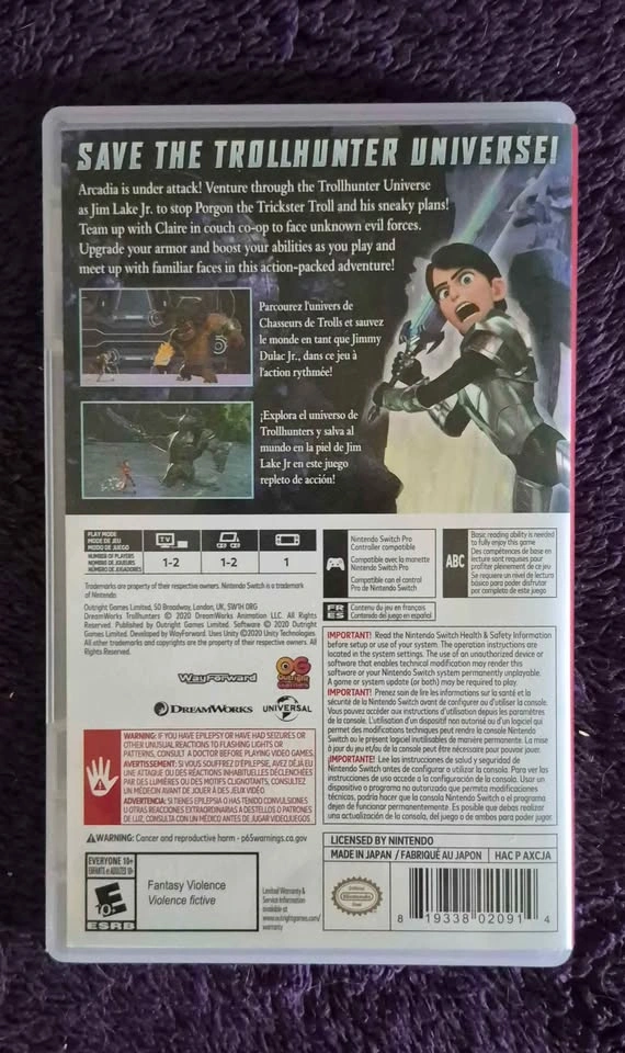 Nintendo Switch Trollhunters: Defenders of Arcadia - photo 2