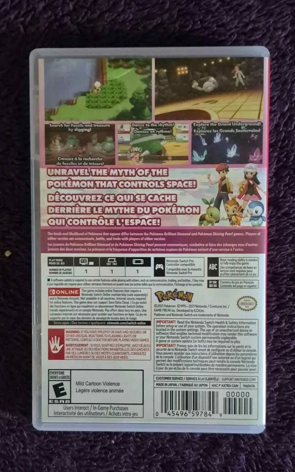 Nintendo Switch Pokémon Shining Pearl - photo 2