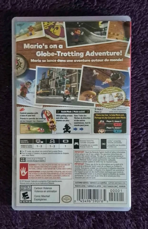 Nintendo Switch Super Mario Odyssey - photo 2
