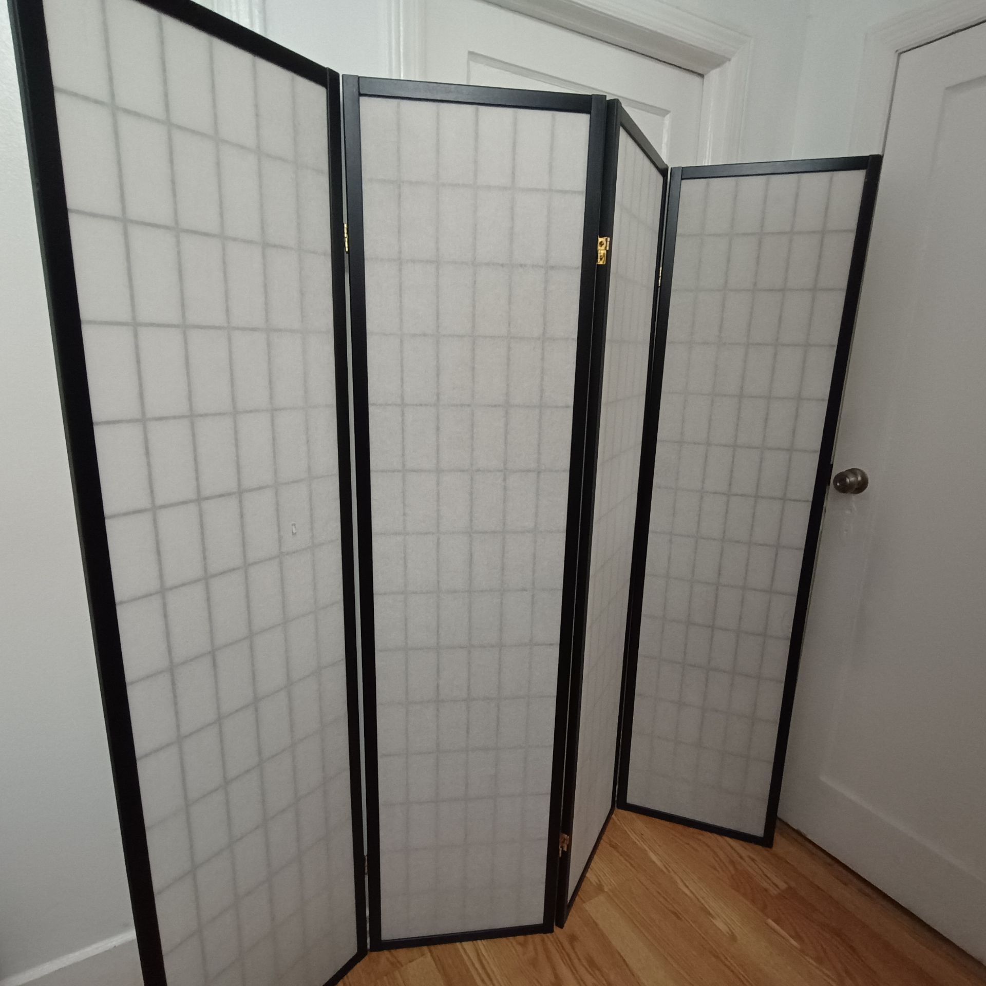 Black and White Room Divider - photo 2