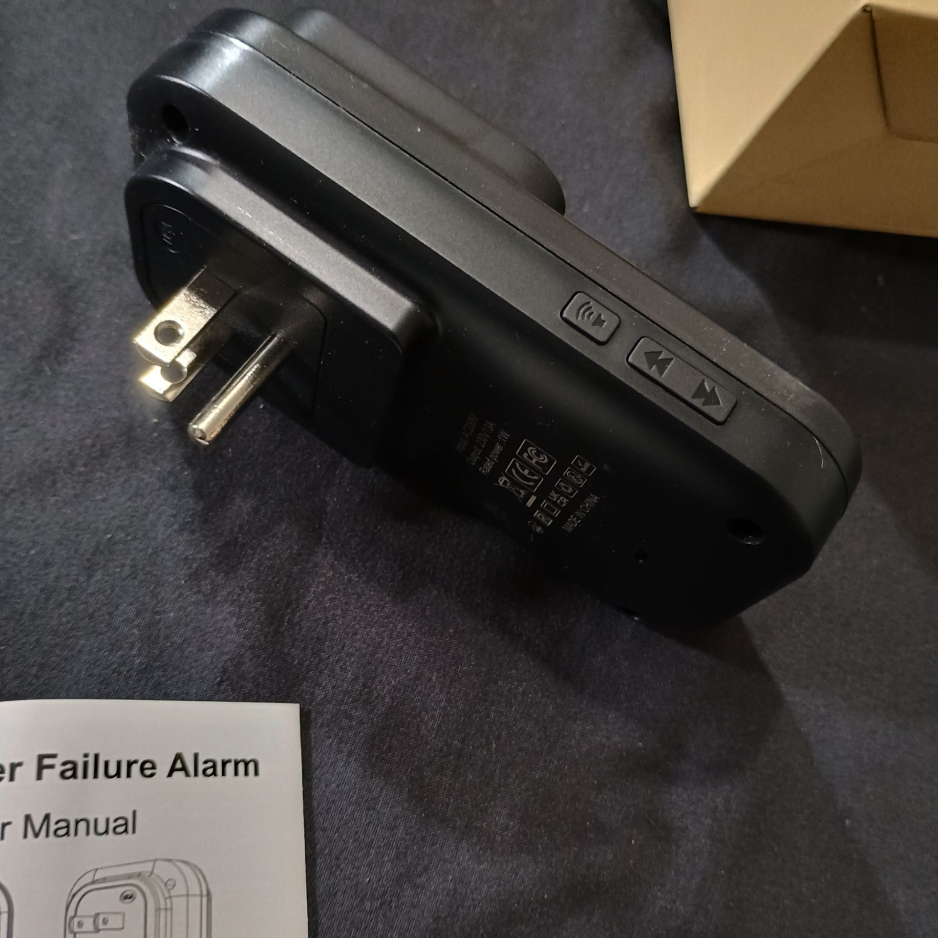 Smart Power Failure Outlet Alarm - photo 2
