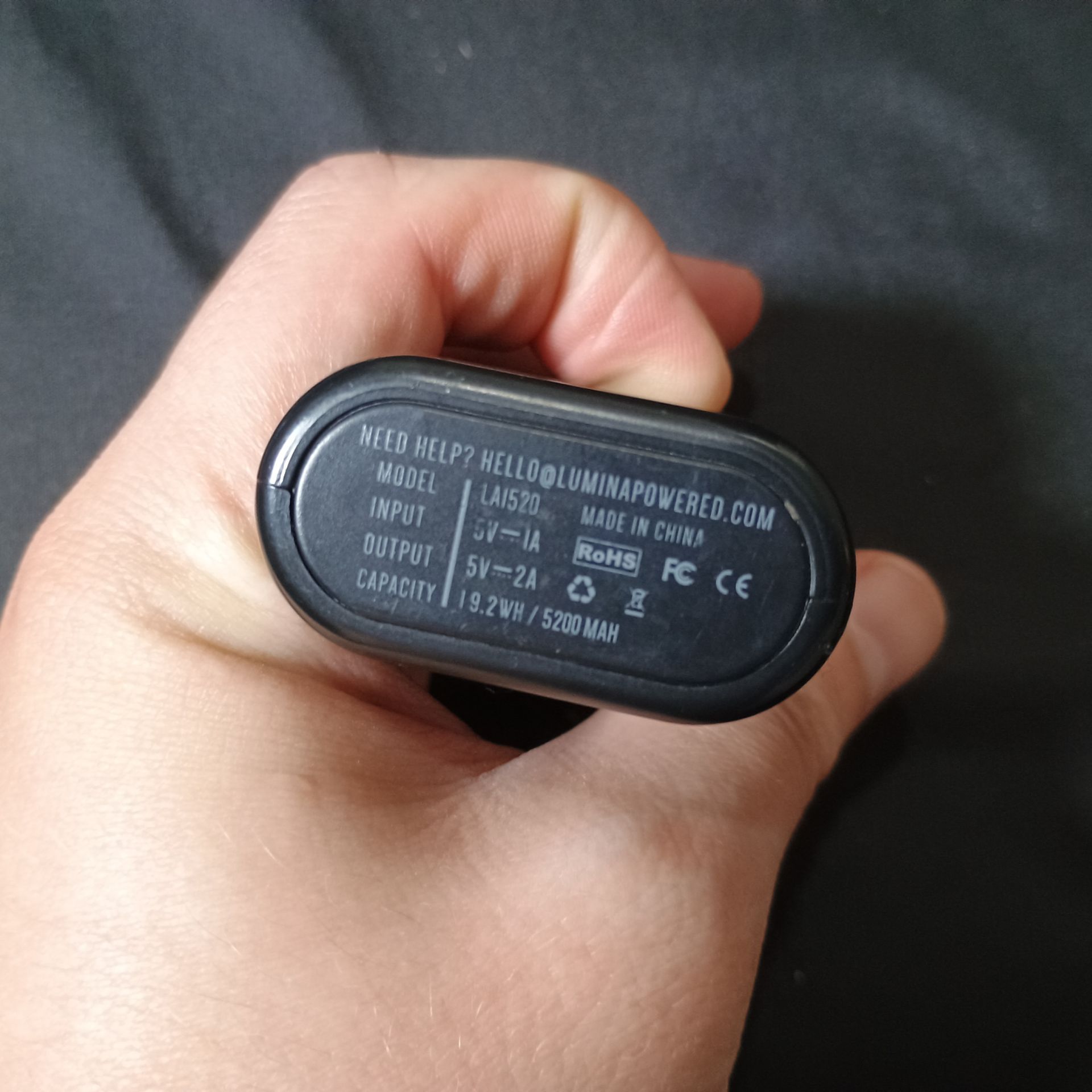 Micro USB/USB Power Bank 5200mAh - photo 2