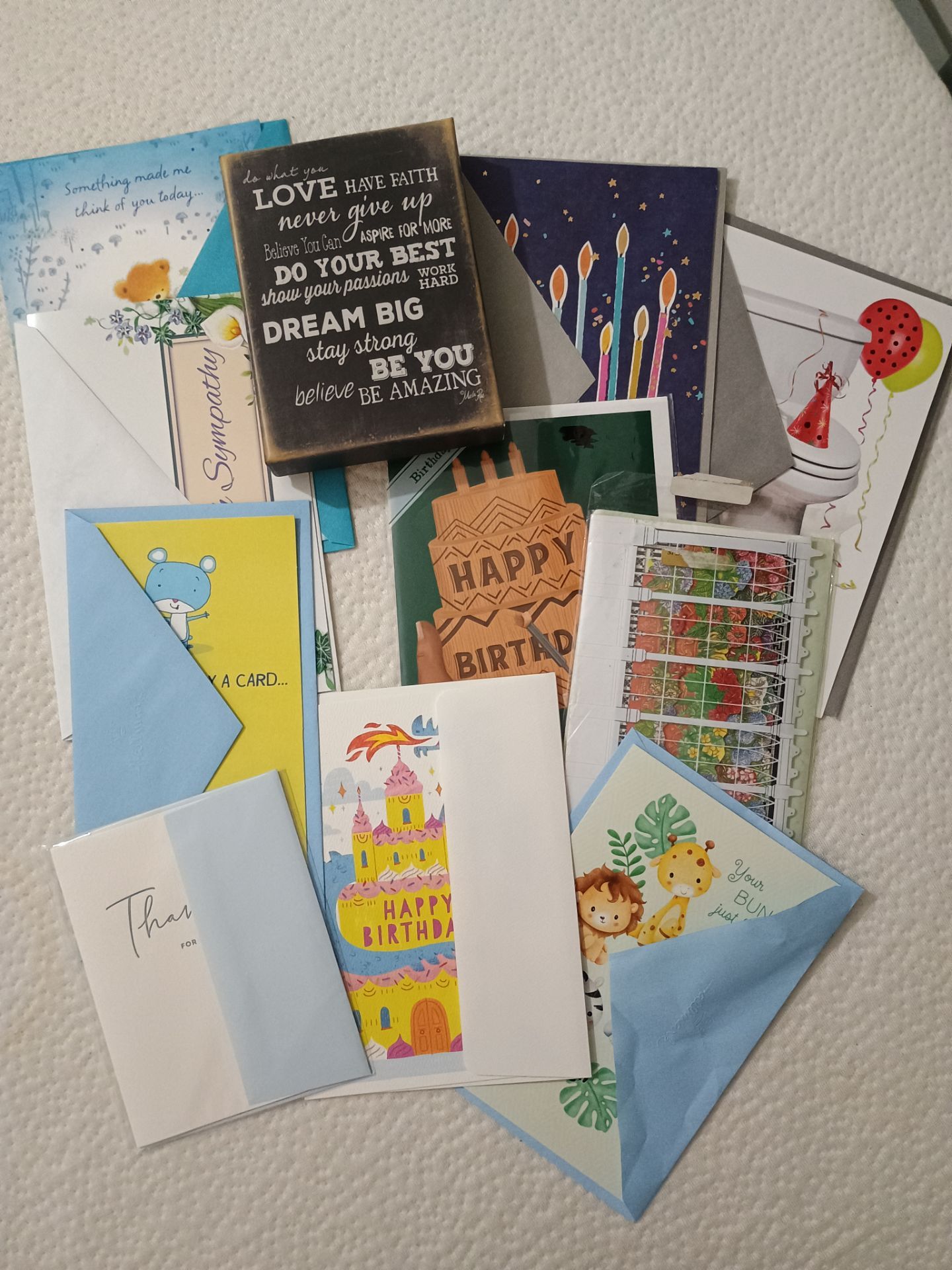 Lot of 13 Cards with Envelopes