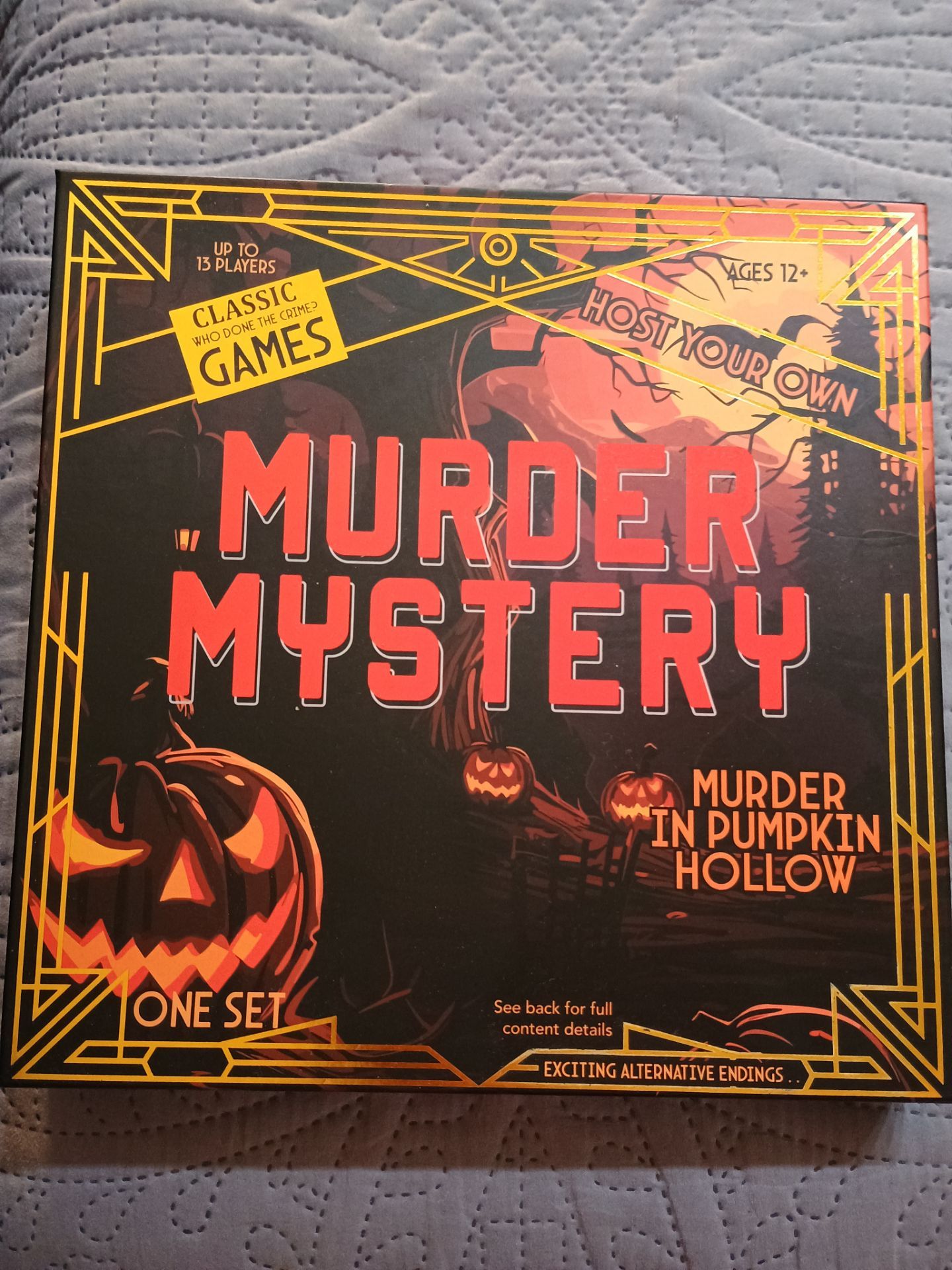 Murder Mystery Party Game