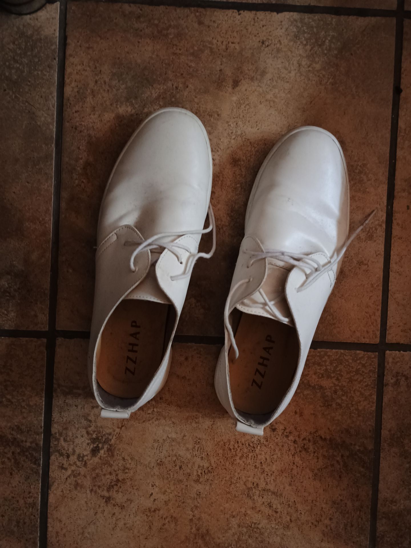 White Formal Men's Shoes 8.5