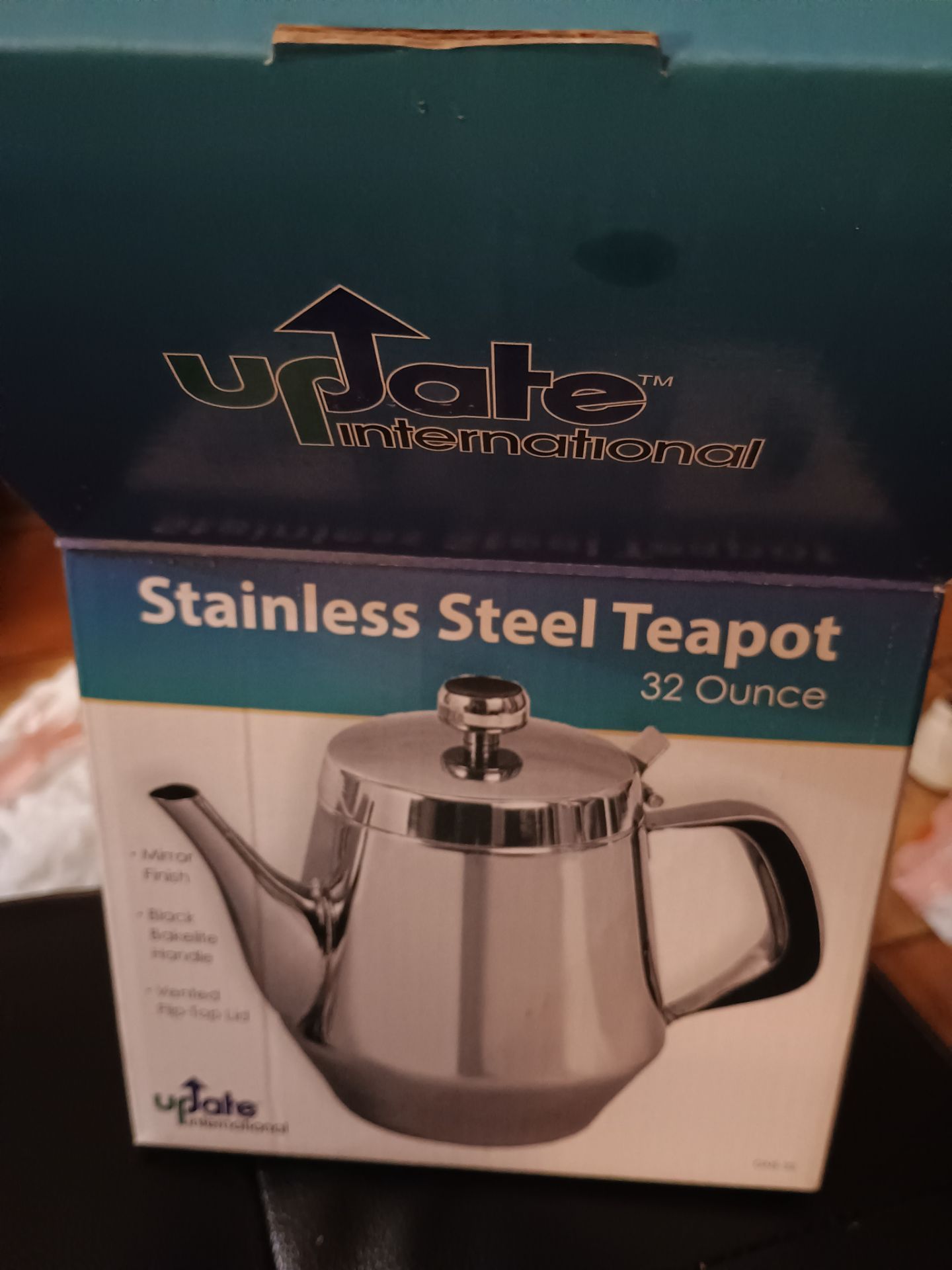 Stainless Steel Teapot