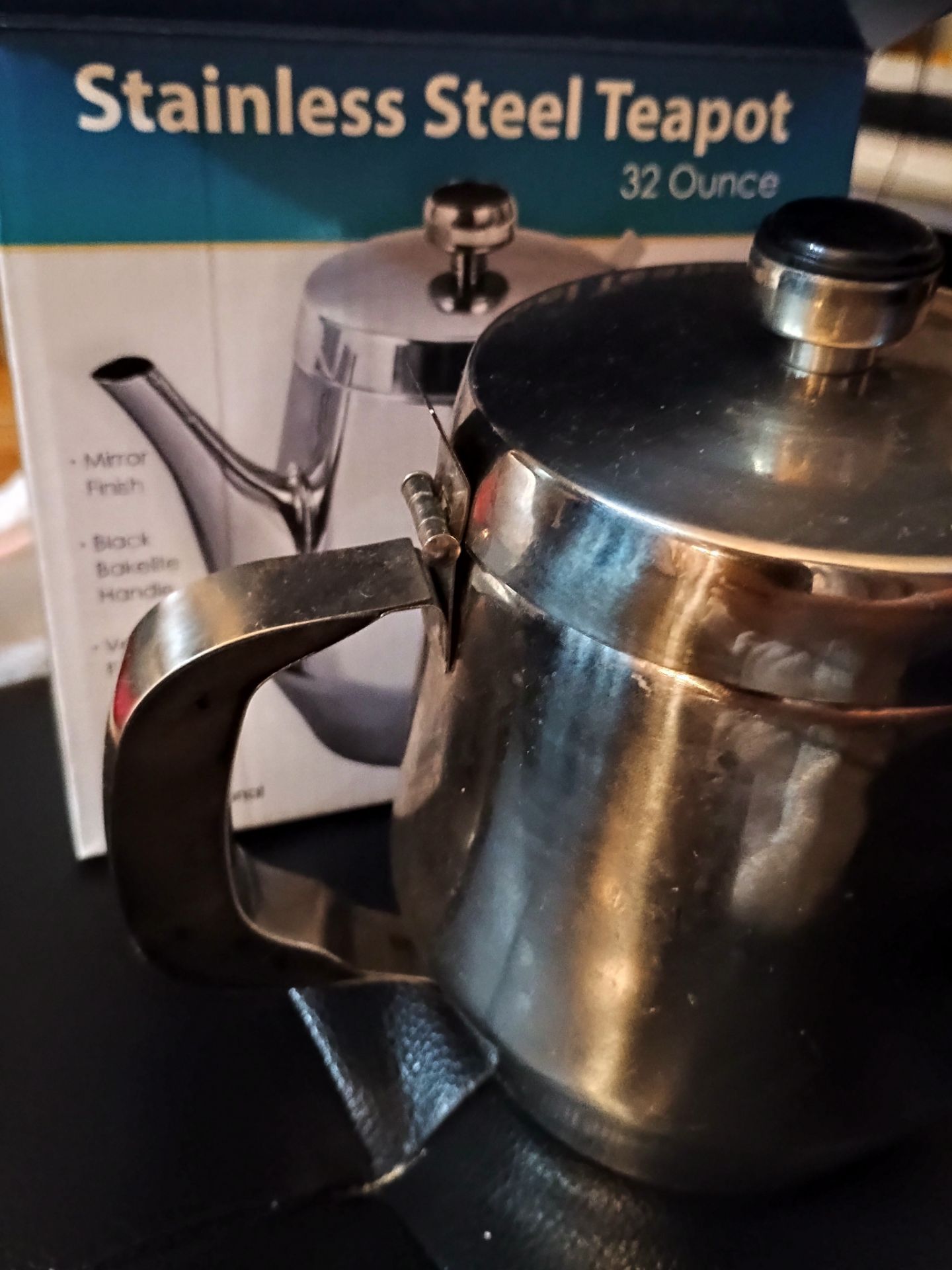 Stainless Steel Teapot - photo 3