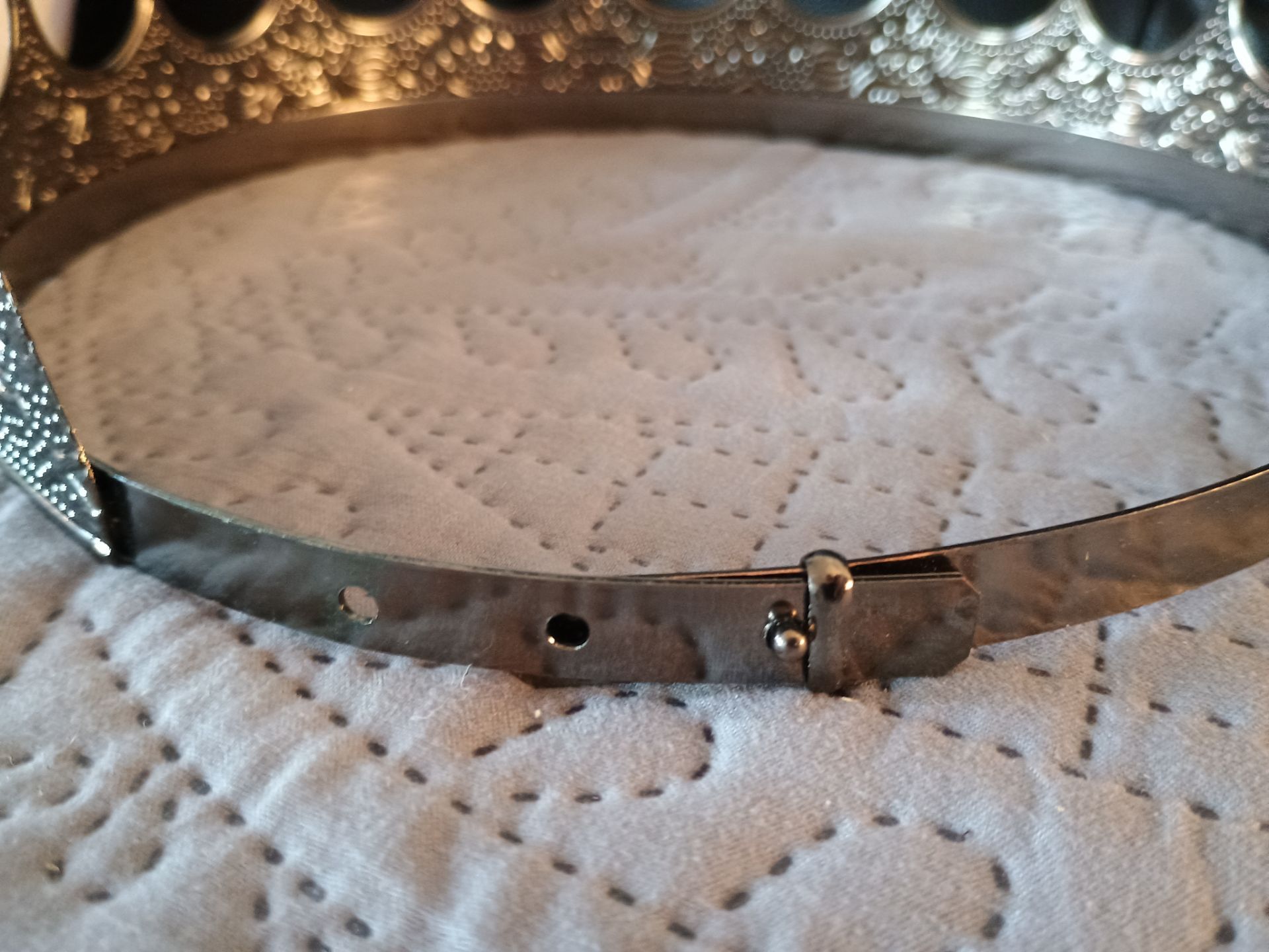 Adjustable silver Toned King/Prince Crown - photo 5