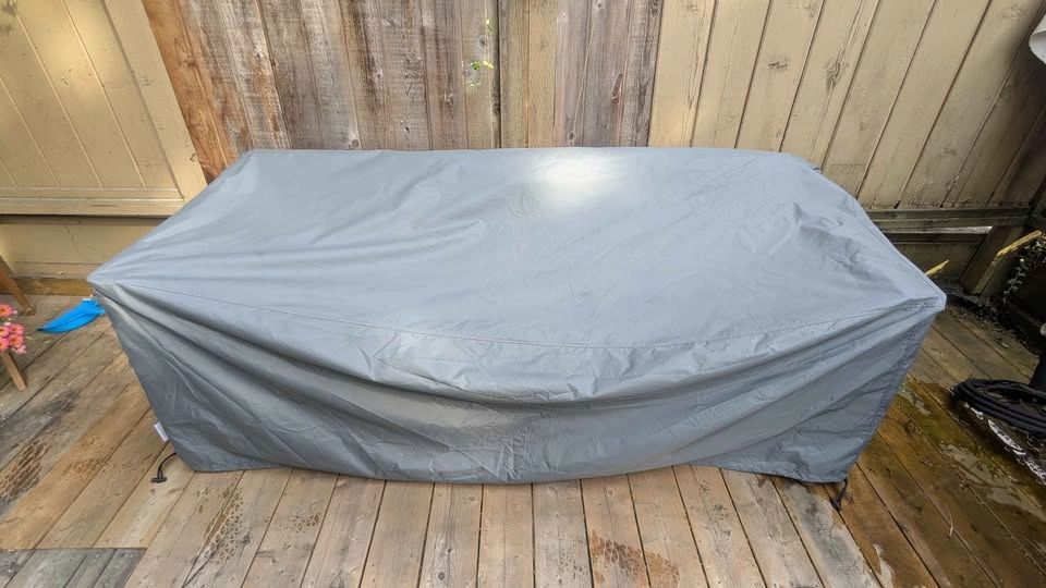 MUST GO! Zinus 3 seater outdoor/patio sofa w/ waterproof cover - photo 2