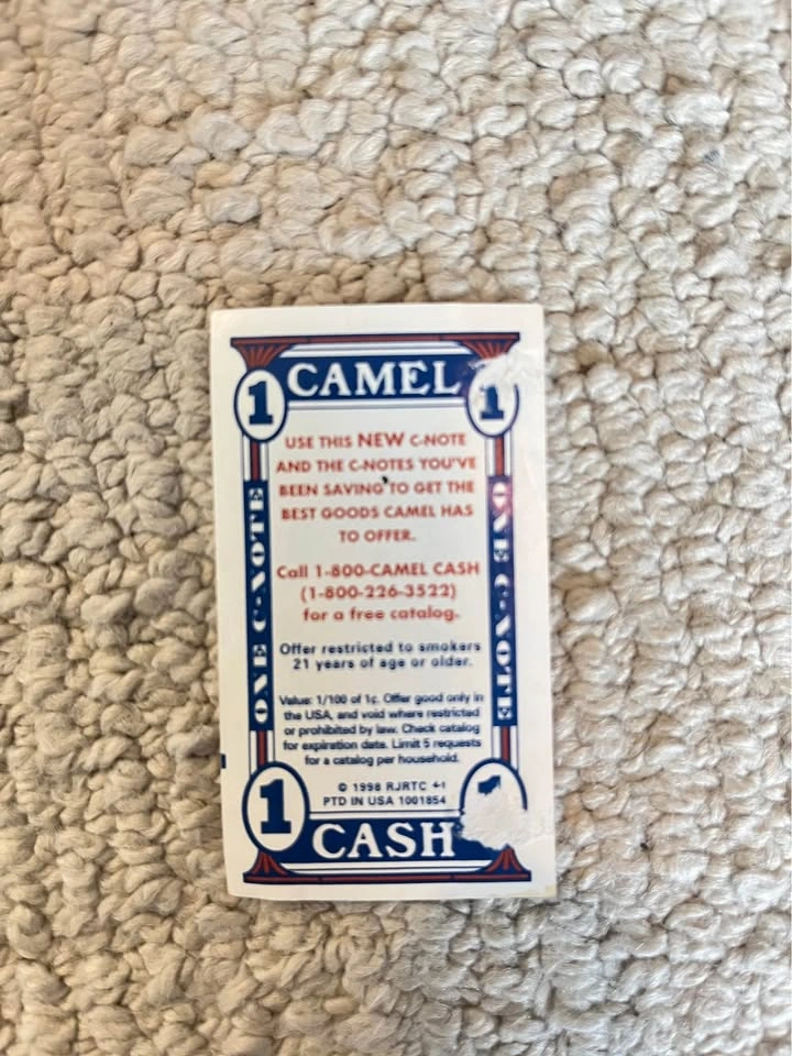Camel Cigarettes Cash - photo 4