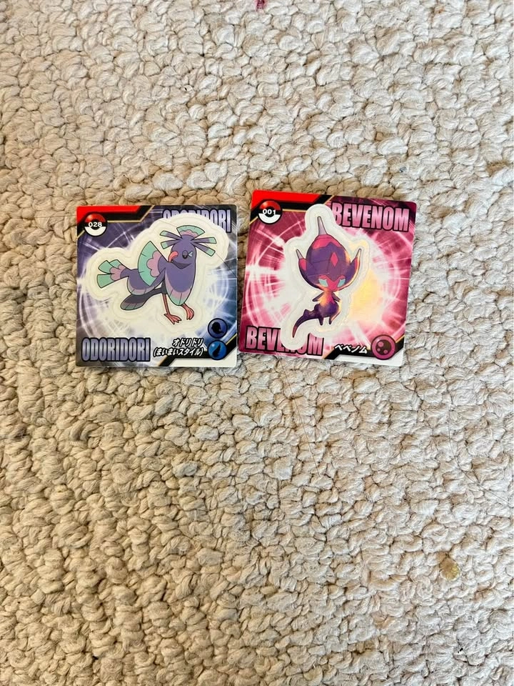 Pokemon stickers