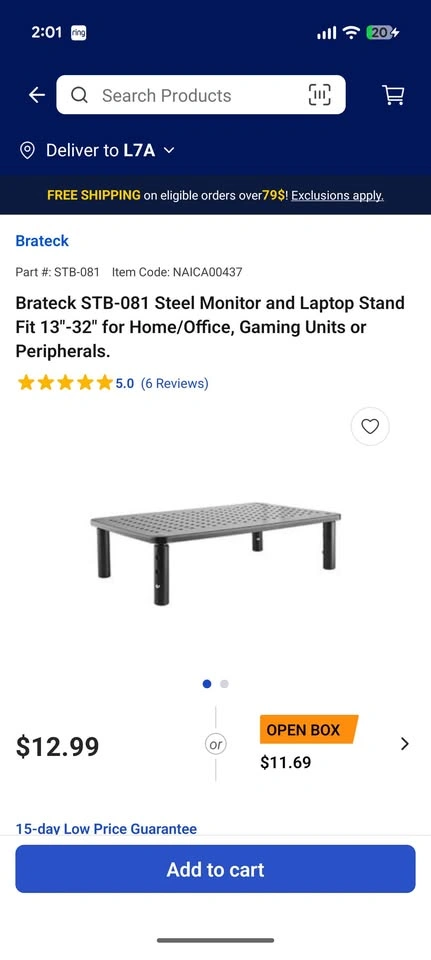 Adjustable Laptop Stand Riser - photo 2