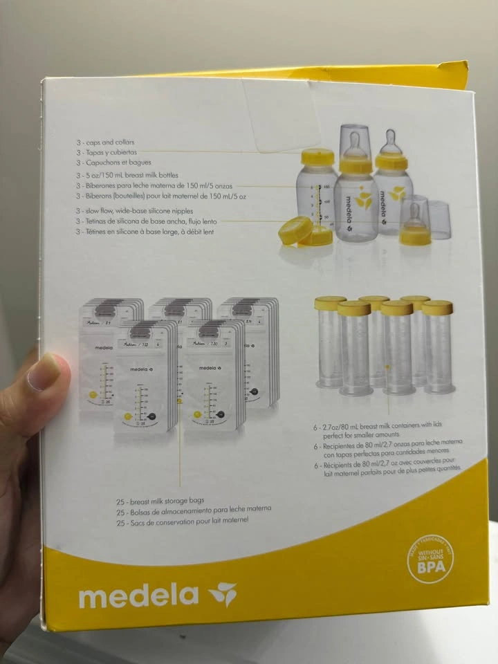 Medela Breast Milk Feeding Set - open box - photo 4
