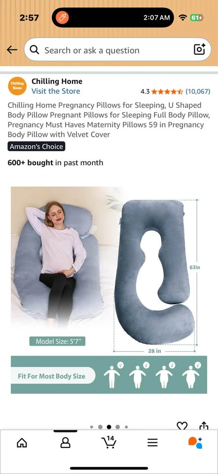 Pregnancy pillow - photo 2