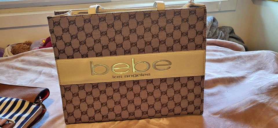 bebe Monogram Bag