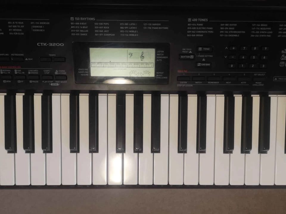 CASIO Portable Electronic Keyboard CTK-3200 - Bundle - photo 3