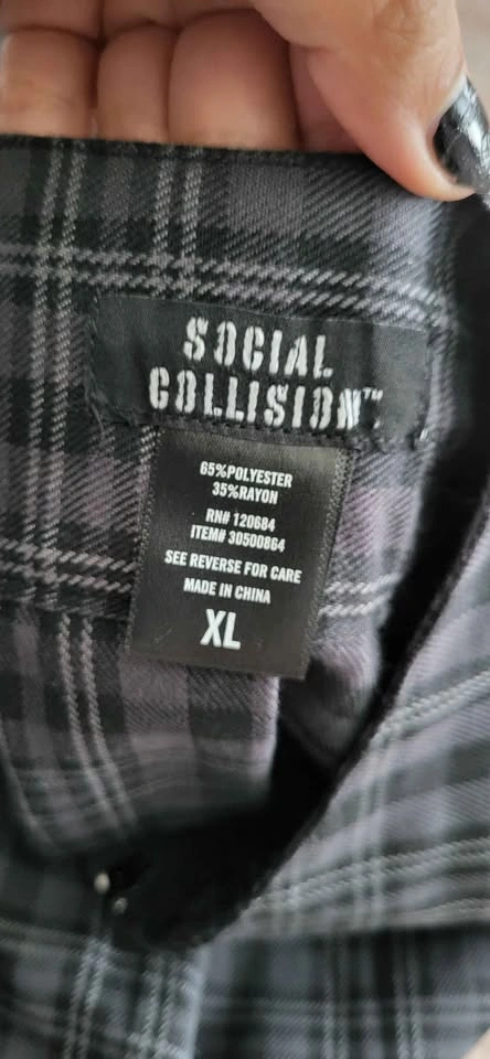 Social Collision Plaid Pleated Skirt - photo 2