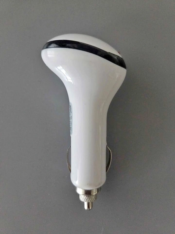 White Universal Car Charger Adapter