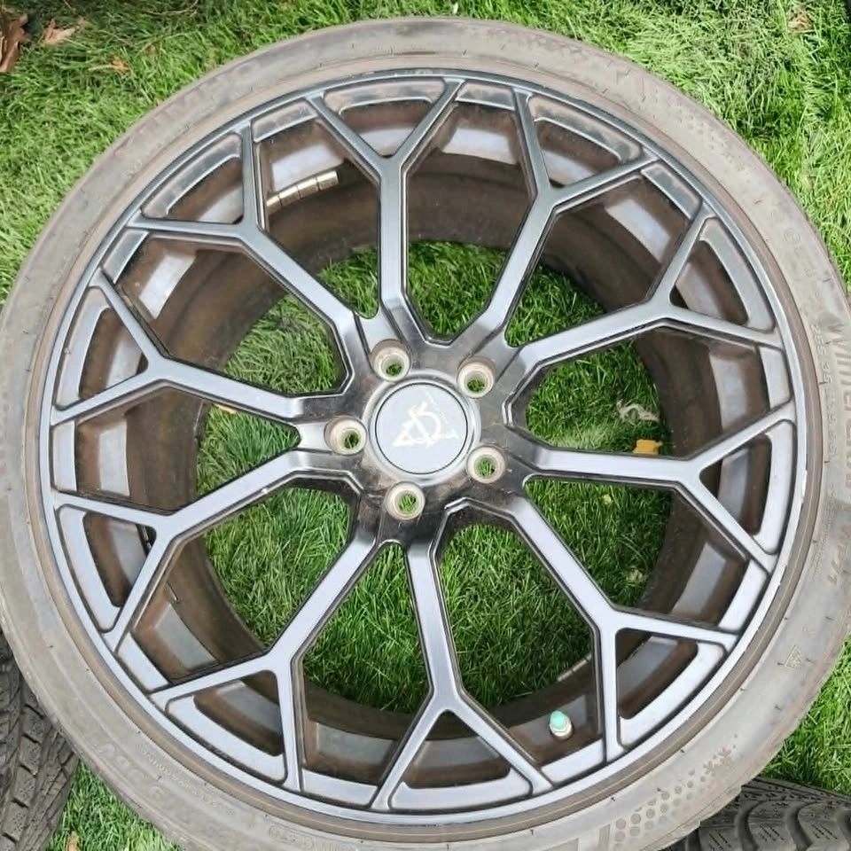 19 inch alloy rims 5x112 staggered - photo 2