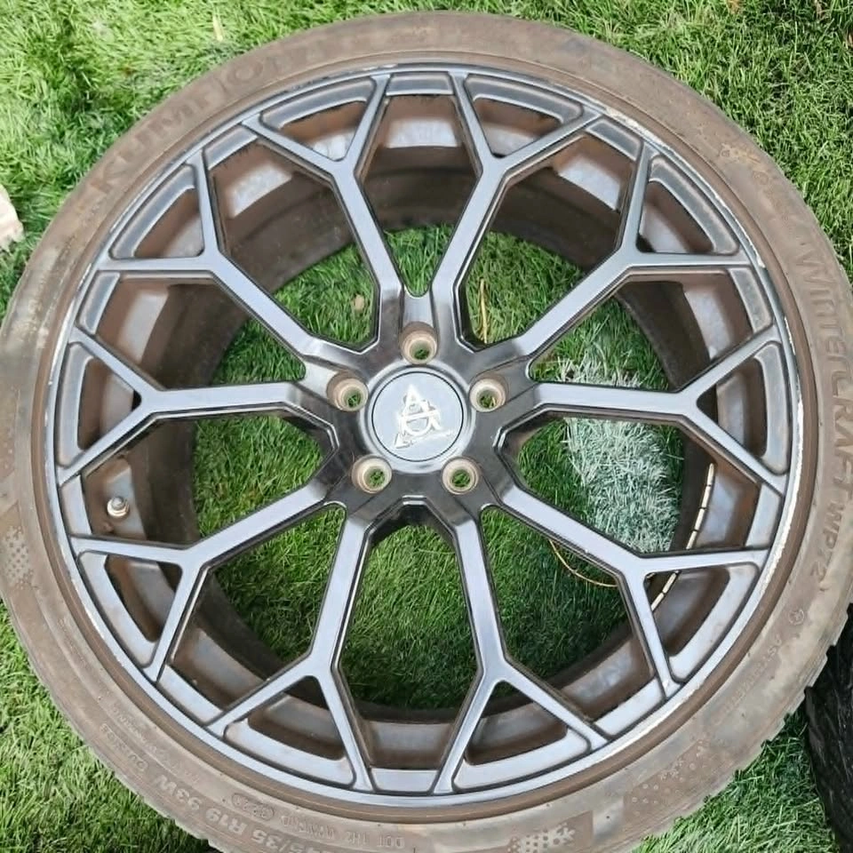 19 inch alloy rims 5x112 staggered - photo 3