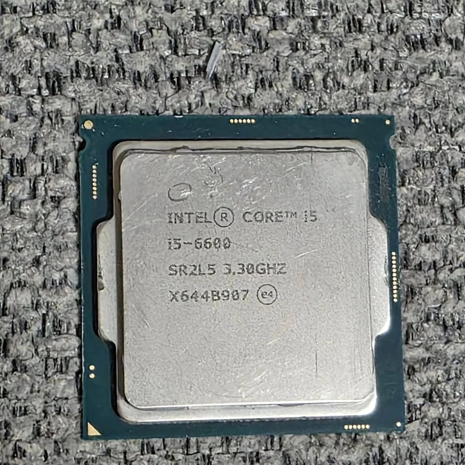 Intel Core i5 6600 3.3GHz Quad Core cpu processor
