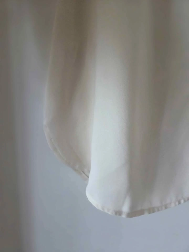 Ann Taylor Ivory Long Sleeve Blouse - photo 4