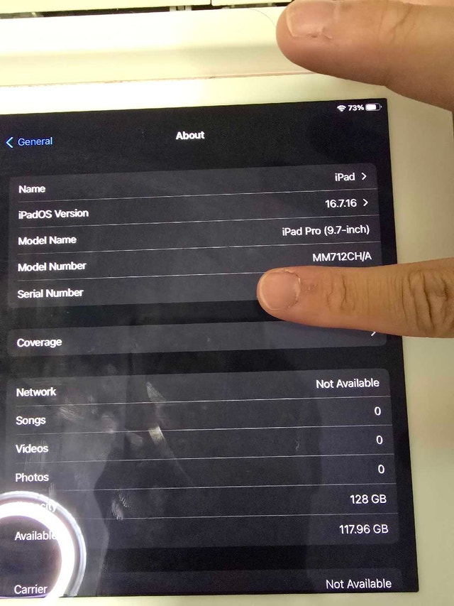 iPad pro 1st gen 128gb