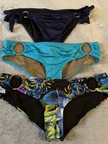 Victoria’s Secret Bikini Bottoms (size M) 3 Pack Bundle - photo 3