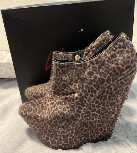 Wild Pair Leopard Platform 8.5 New With Box - photo 4