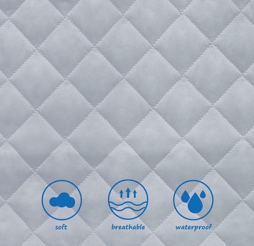 Mattress Pad Covers for a bassinet 2pack Gray - photo 4