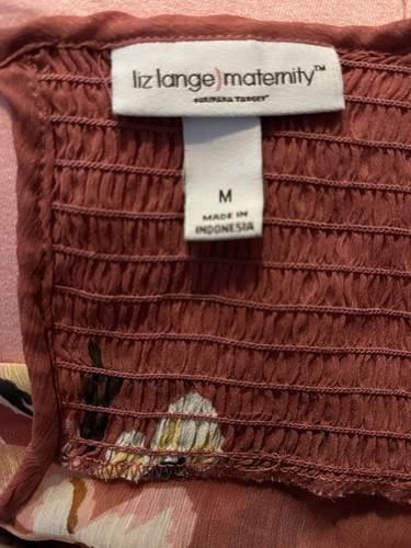 Maternity Blouse Size M Beautiful Sheer & Flowy - photo 5