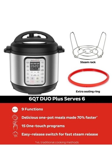 Instant Pot Duo Plus 60 - 6 Quart 9-in-1 Pressure Cooker - photo 2