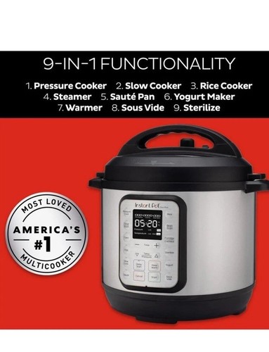 Instant Pot Duo Plus 60 - 6 Quart 9-in-1 Pressure Cooker - photo 3