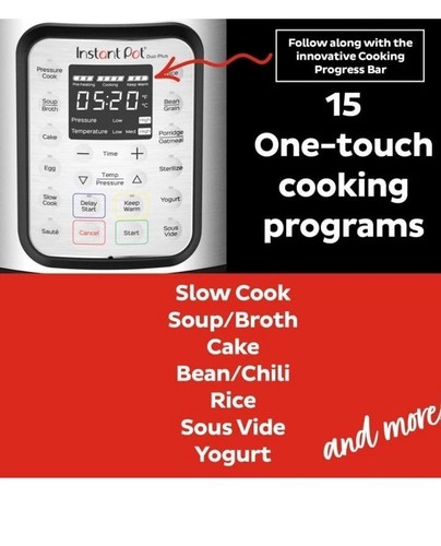 Instant Pot Duo Plus 60 - 6 Quart 9-in-1 Pressure Cooker - photo 5