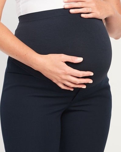 Old Navy Maternity Full-Panel Pixie Ankle Pants Women's 18 - photo 2