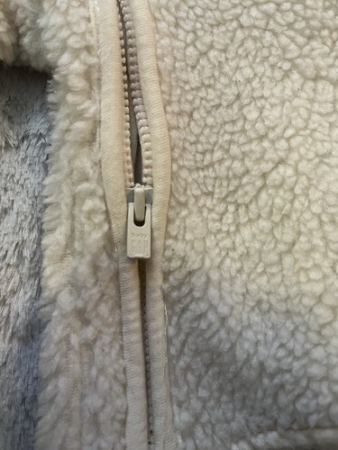 Baby GAP 3-6Months Sherpa One Piece Winter Hooded Bear Zip Up - photo 5