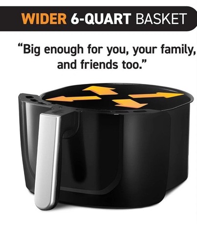 Gourmia Air Fryer Oven Digital Display 6 Quart Large - photo 3