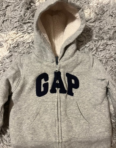 Baby Gap Sherpa Lined Hoodie 12-18months - photo 5