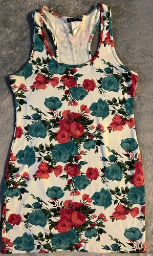 Floral Mini Dress Size M