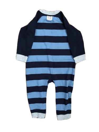 Baby Gap One Piece Romper Boy Blue Fall Winter 18-24 Mo - photo 2