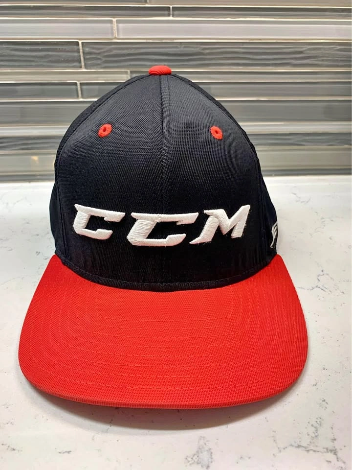 CCM Jetspeed SnapBack Hat - Adult - One Size Fits All - Red Blac
