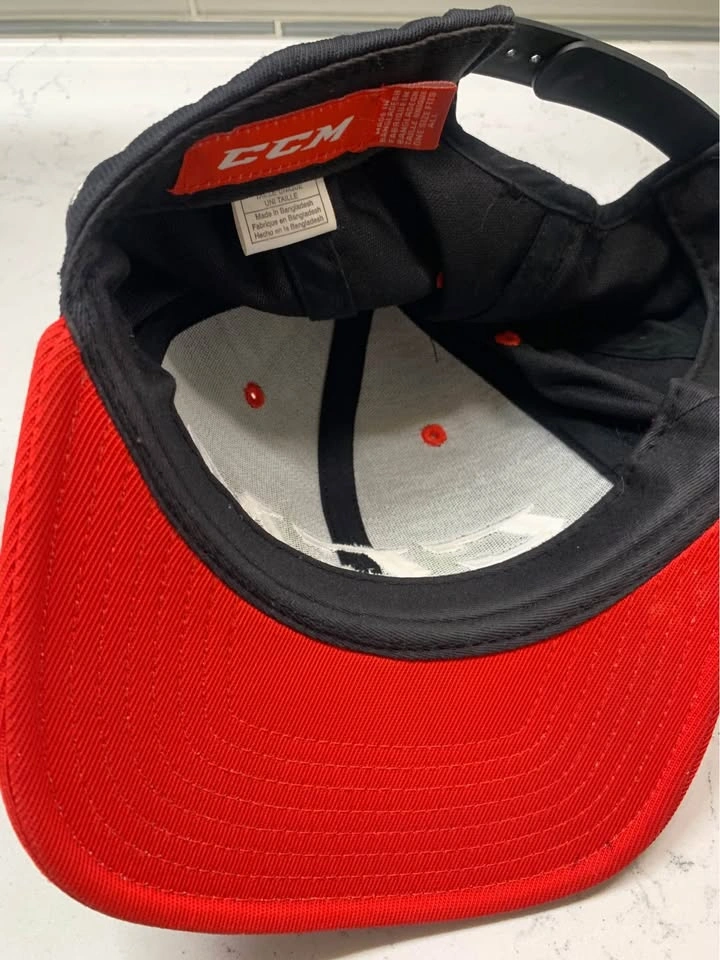 CCM Jetspeed SnapBack Hat - Adult - One Size Fits All - Red Blac - photo 5