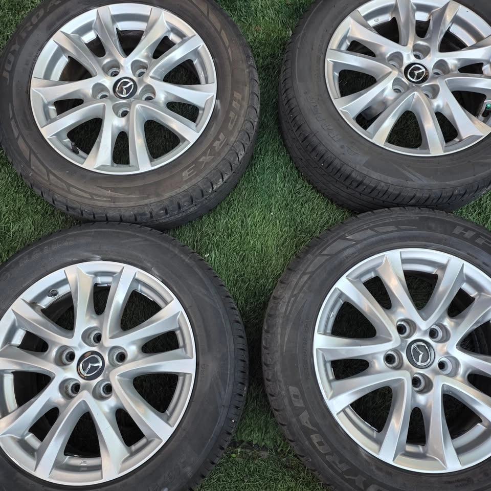 205/60/16 All Season Tires with Mazda OEM Alloy Rims 5x114.3