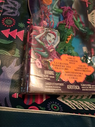 2015 Monster High Great Scarrier Reef Posea Reef, NIB - photo 4