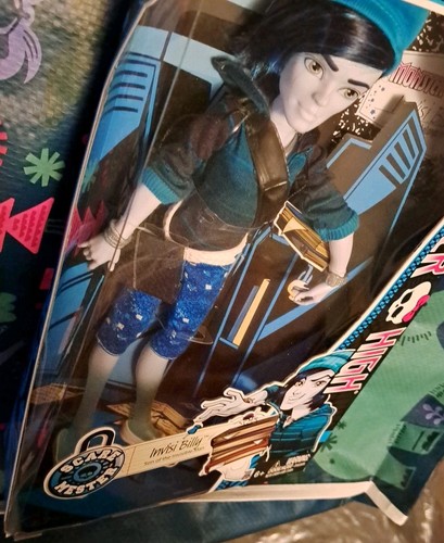 2013 Monster High, Invisi Billy, Scare Mester, Brand New In The - photo 4